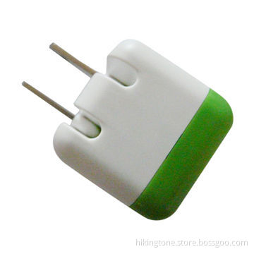 Color USB charger for iPhone & iPod with output DC 5V/1000mAh